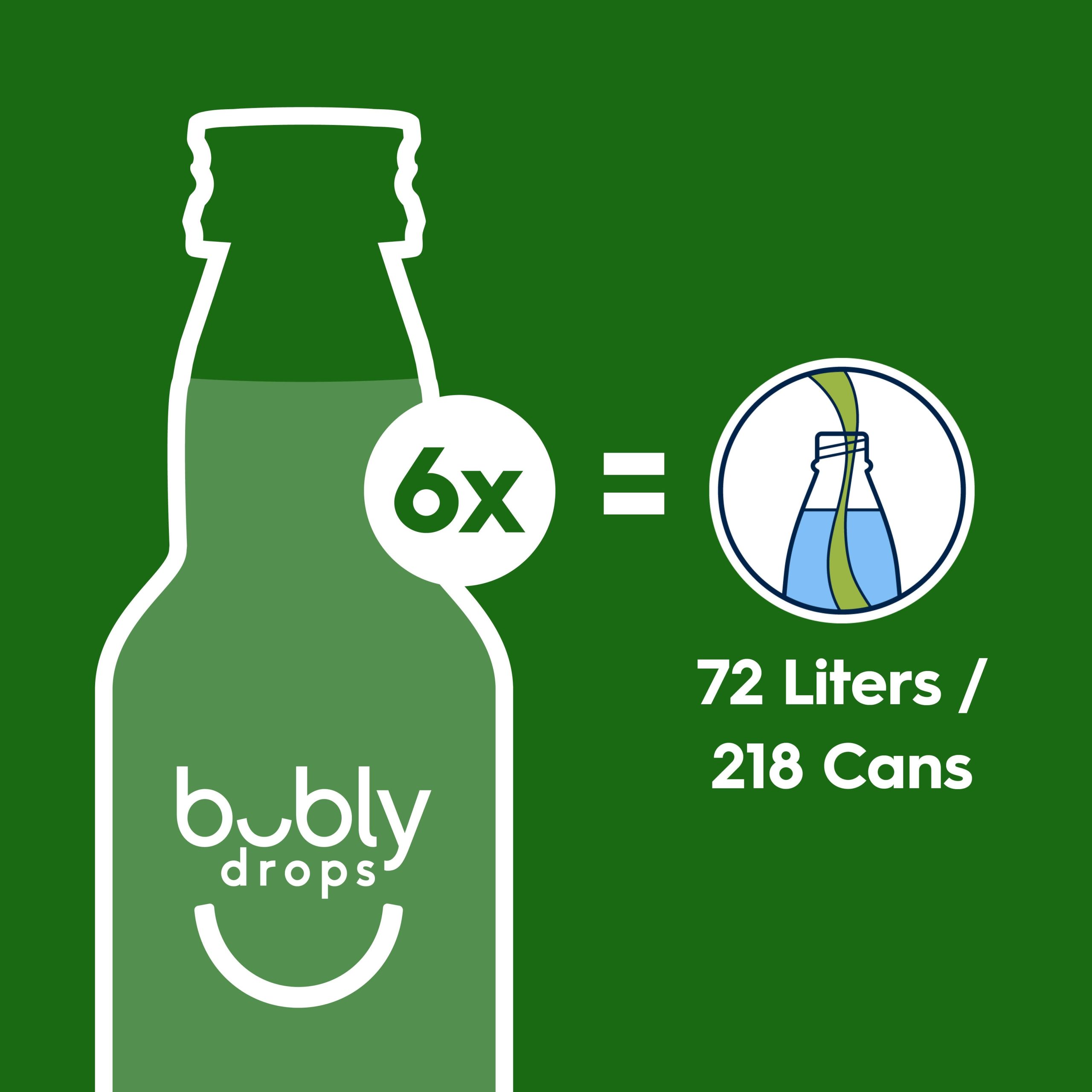 Sodastream bubly drops? Tropical Original Variety Natural Flavor Essence 6 Pack 40ml - Image 3