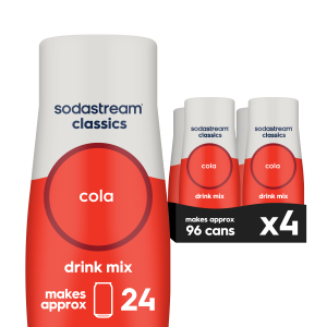 Sodastream Classics Cola Drink Mix 4 Pack 440ml