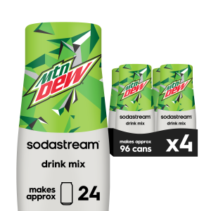 Sodastream MTN DEW® Drink Mix 4 Pack 440ml