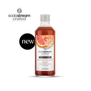 Sodastream Crafted Mixers® Grapefruit & Elderflower Cocktail Mixer 330ml