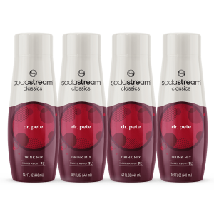 Sodastream Classics Dr. Pete Drink Mix 4 Pack 440ml