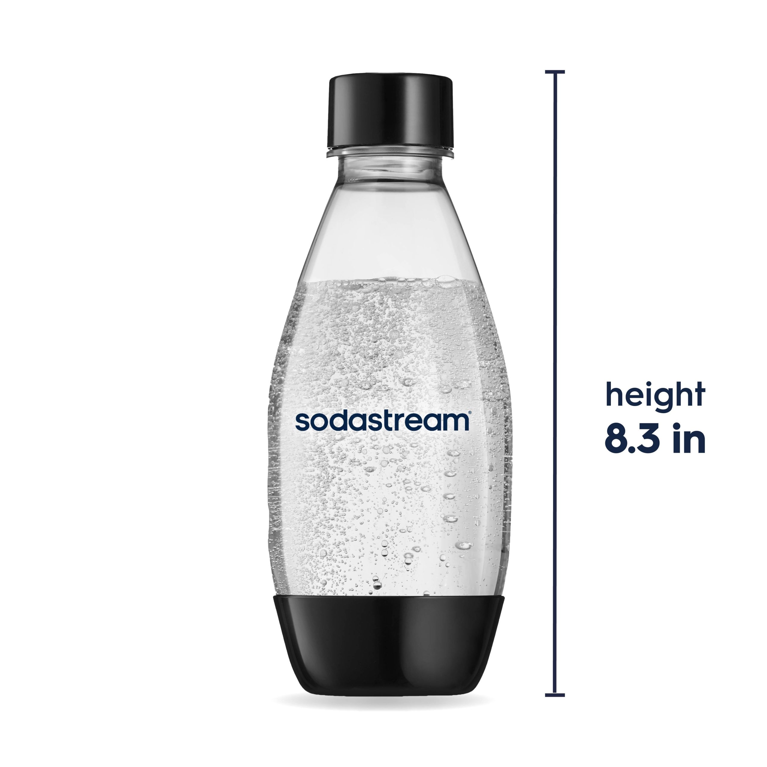 Sodastream Sparkling Water Bottle Twin Pack Black 16.9 oz - Image 2
