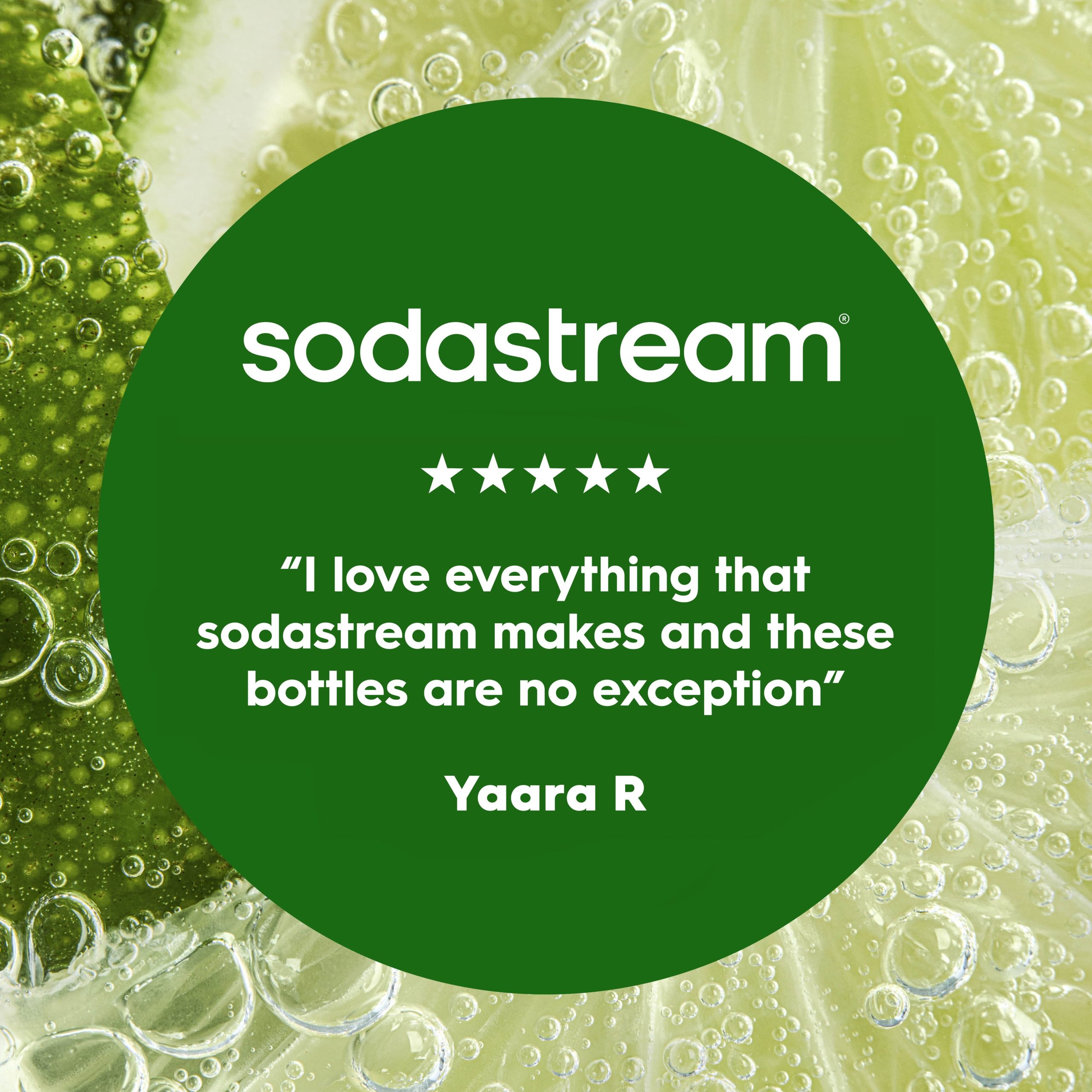 Sodastream Sparkling Water Bottle Twin Pack Black 16.9 oz - Image 3