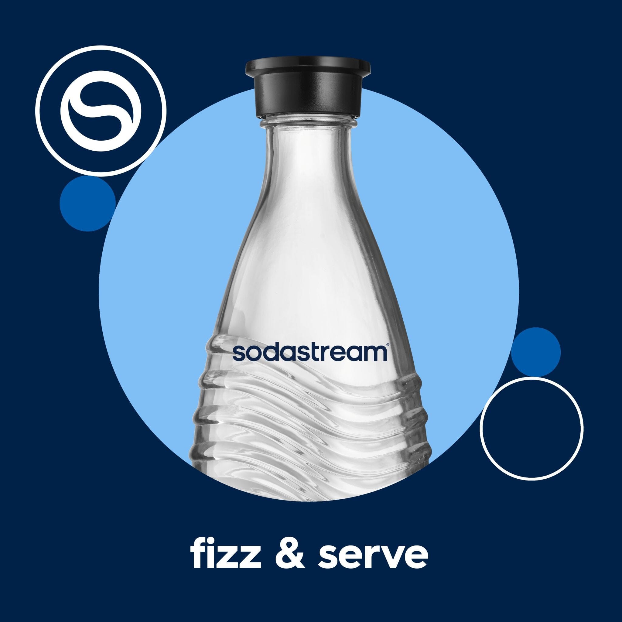 Sodastream Glass Sparkling Water Bottle 23.7 oz - Image 5