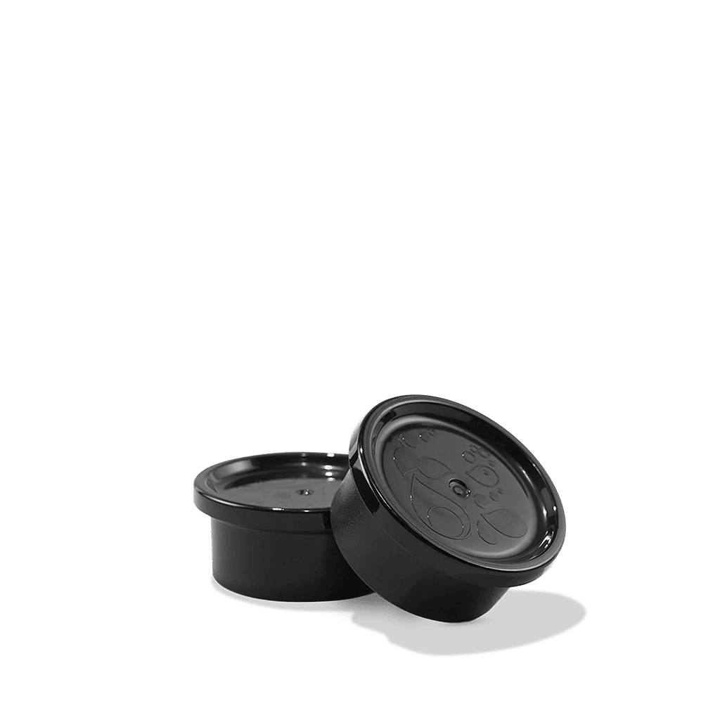 Sodastream Glass Bottle Caps Twin Pack Black